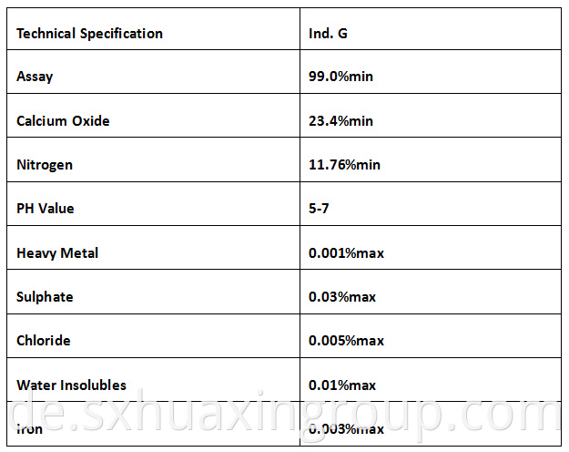 Calcium Oxide 23.4% Min